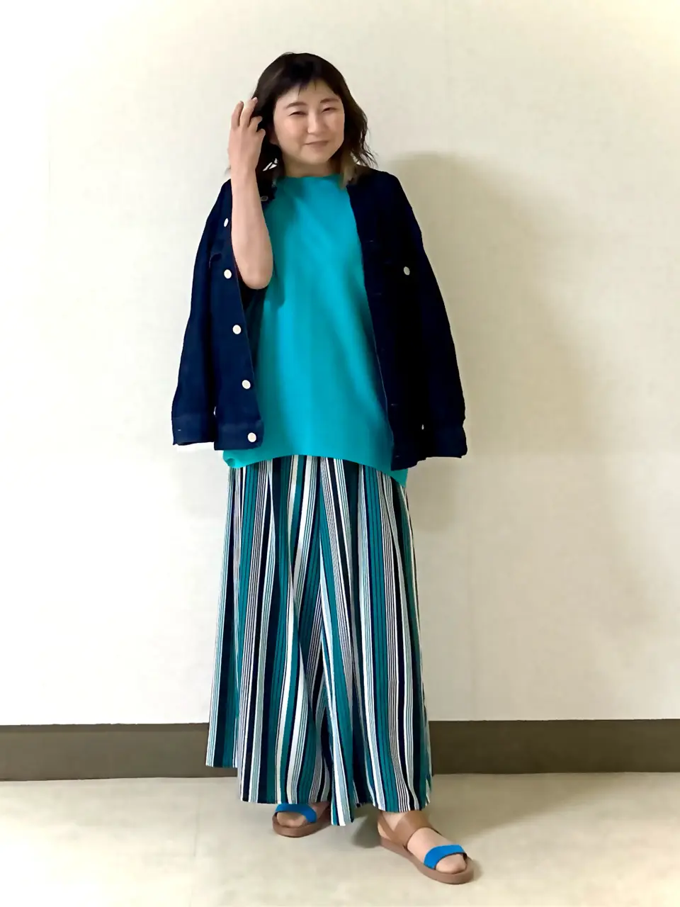 自由区 土居 コーディネート画像