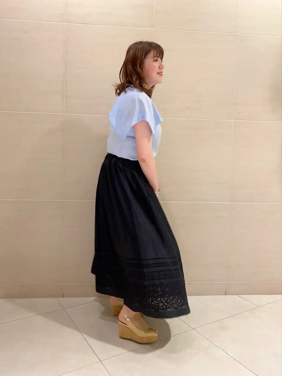 自由区 うめだ コーディネート画像