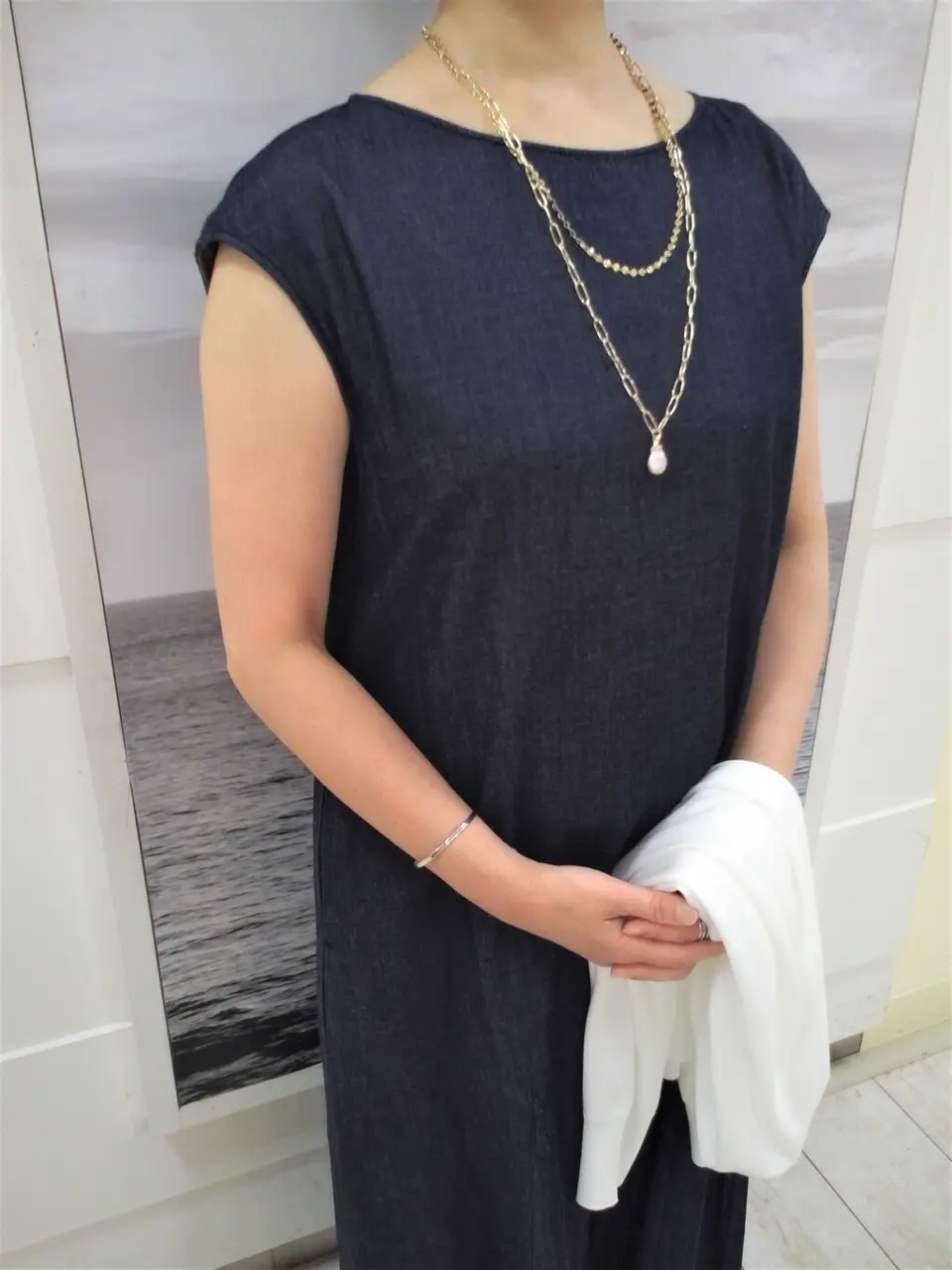 自由区 中鉢 コーディネート画像