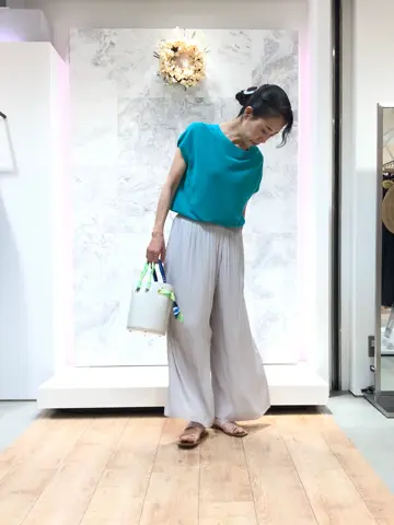 自由区 中尾 コーディネート画像