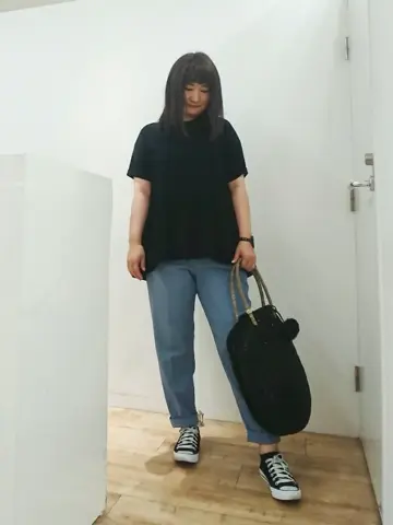 自由区 スタッフ コーディネート画像