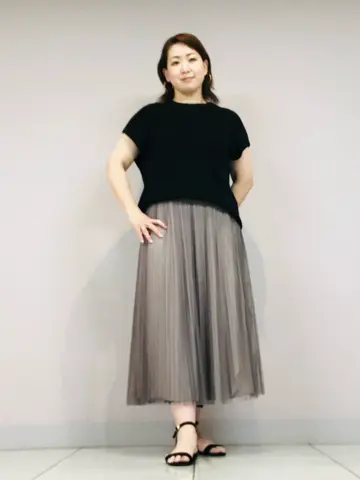 自由区 上島 コーディネート画像