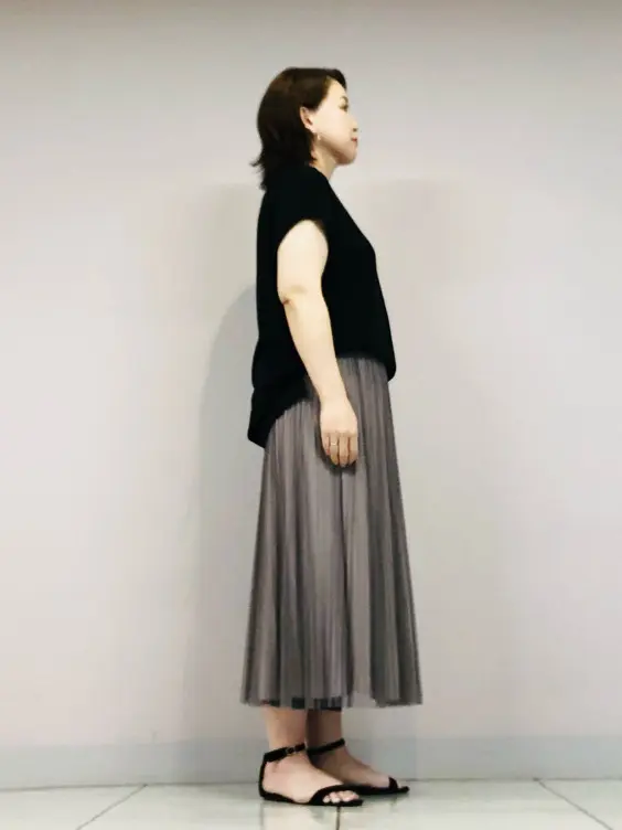 自由区 上島 コーディネート画像