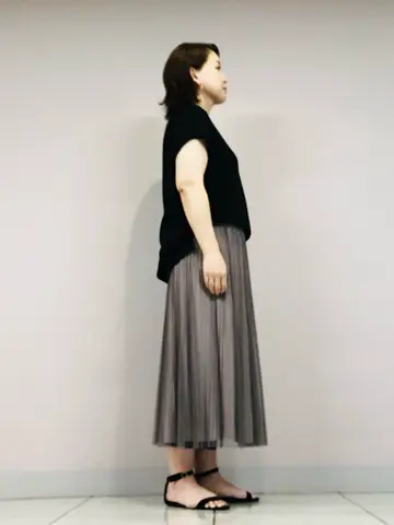 自由区 上島 コーディネート画像