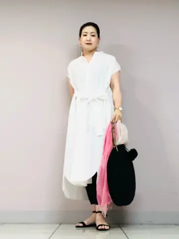 自由区 上島 コーディネート画像