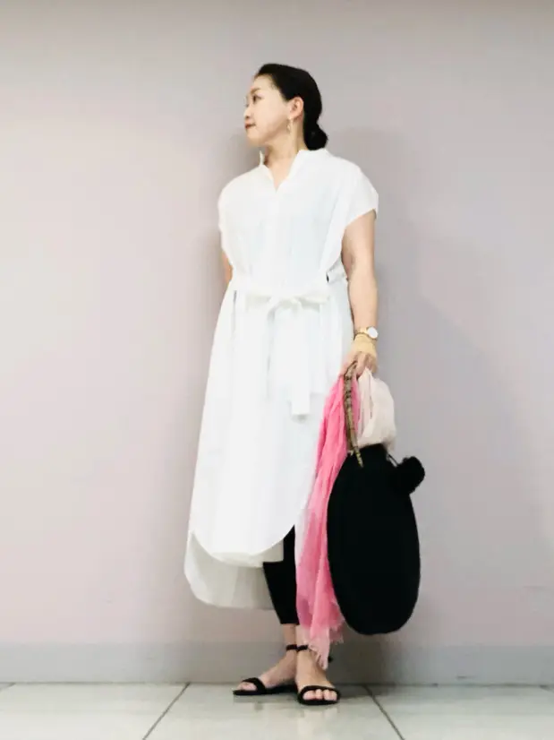 自由区 上島 コーディネート画像