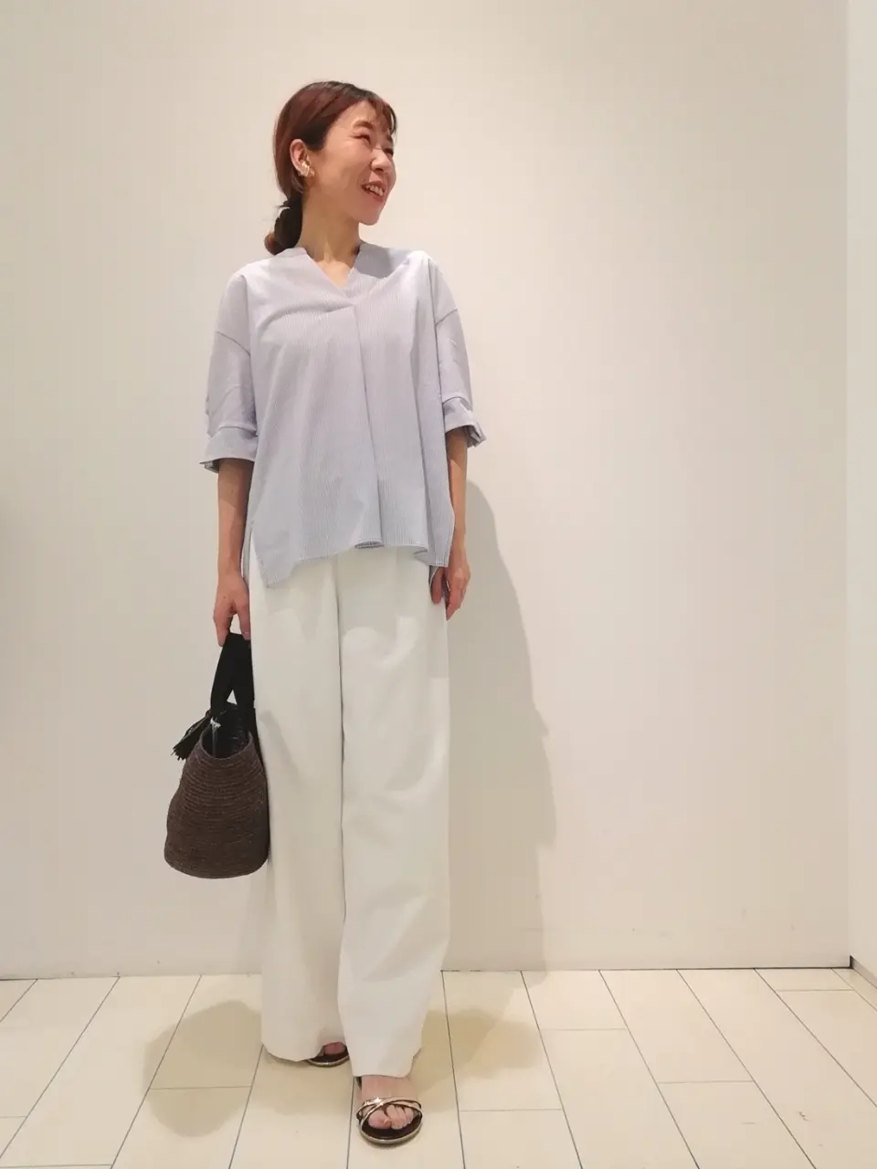 自由区 木場 コーディネート画像