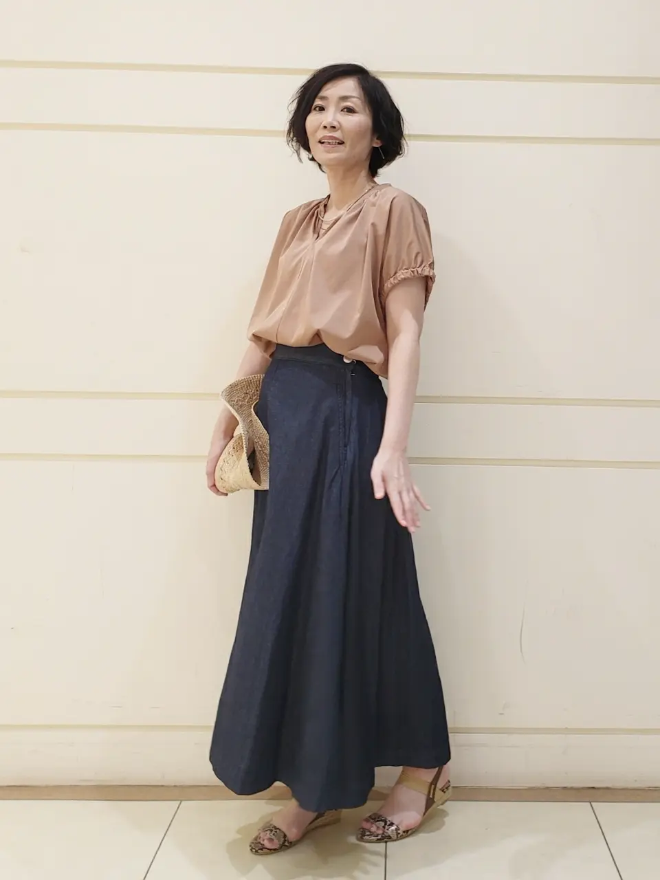 自由区 maruri コーディネート画像