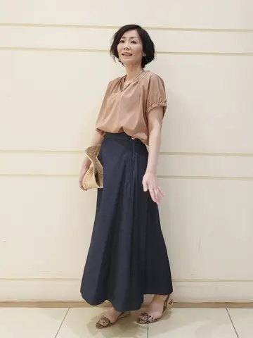 自由区 maruri コーディネート画像