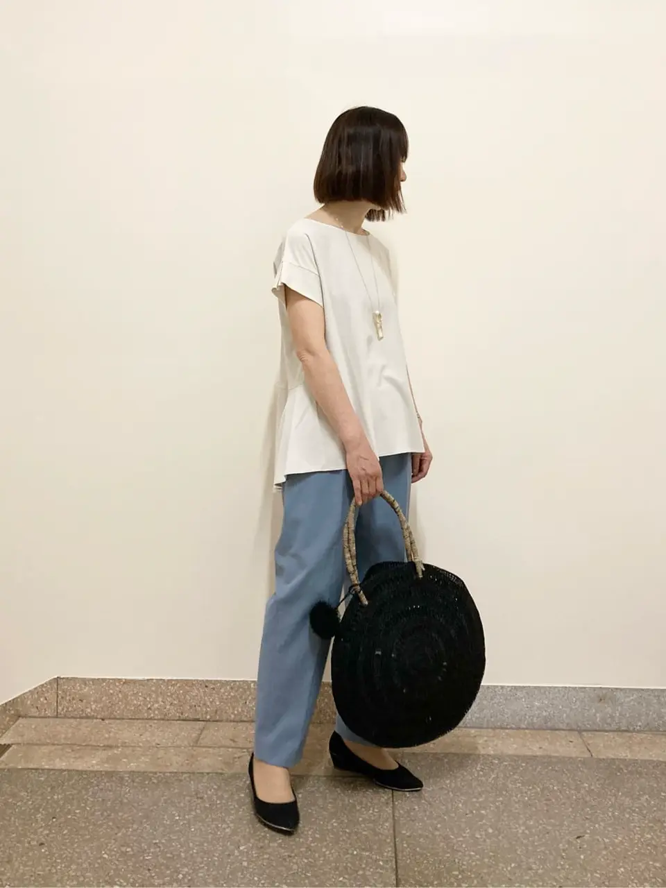 自由区 阿部 コーディネート画像