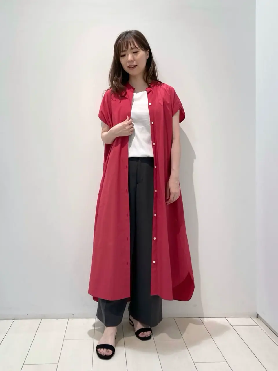  檀 コーディネート画像