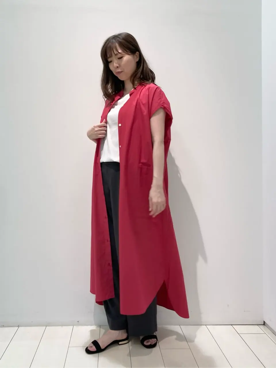 自由区 檀 コーディネート画像