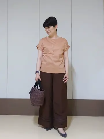 自由区 田中 コーディネート画像