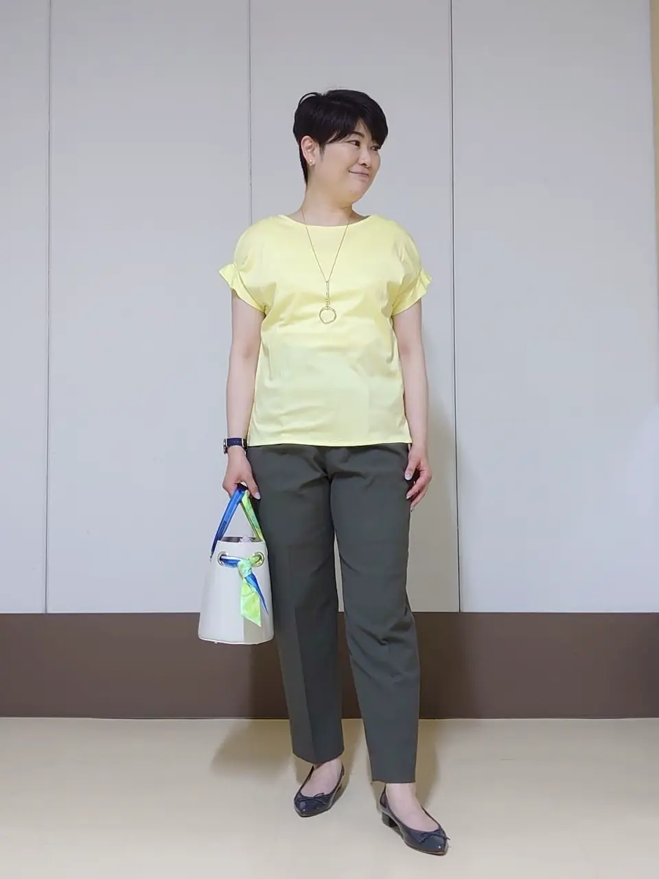 自由区 田中 コーディネート画像