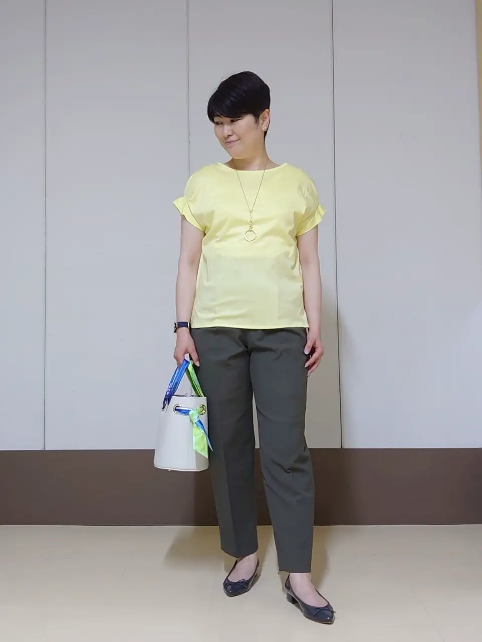 自由区 田中 コーディネート画像