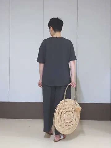 自由区 田中 コーディネート画像