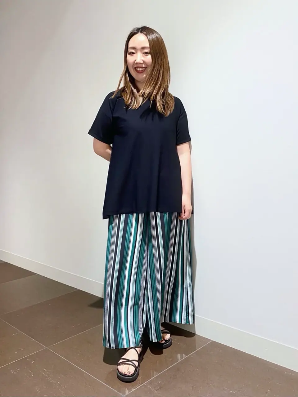 自由区 清水 コーディネート画像