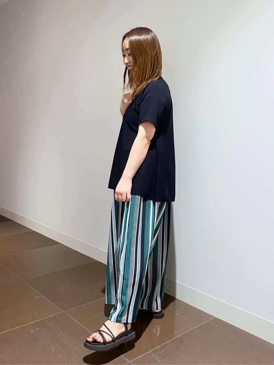 自由区 清水 コーディネート画像