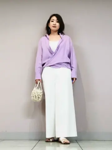 自由区 上島 コーディネート画像