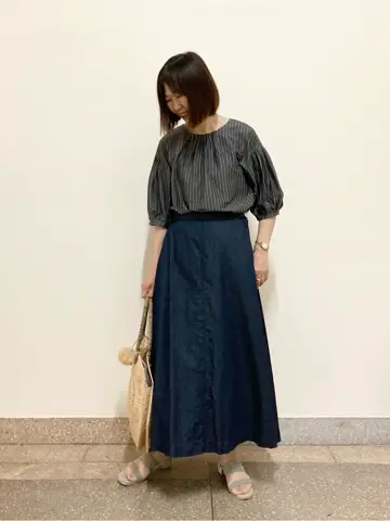 自由区 阿部 コーディネート画像