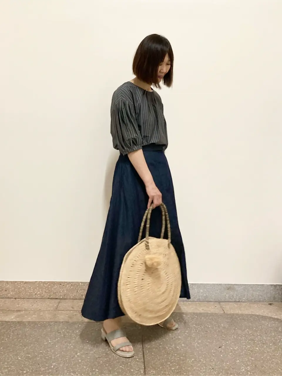 自由区 阿部 コーディネート画像