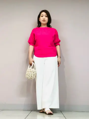 自由区 上島 コーディネート画像