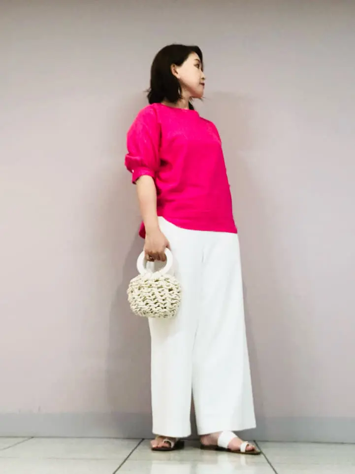 自由区 上島 コーディネート画像