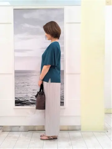 自由区 中鉢 コーディネート画像