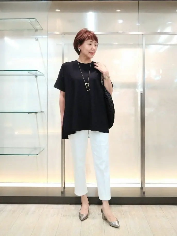 自由区 鶴田 コーディネート画像