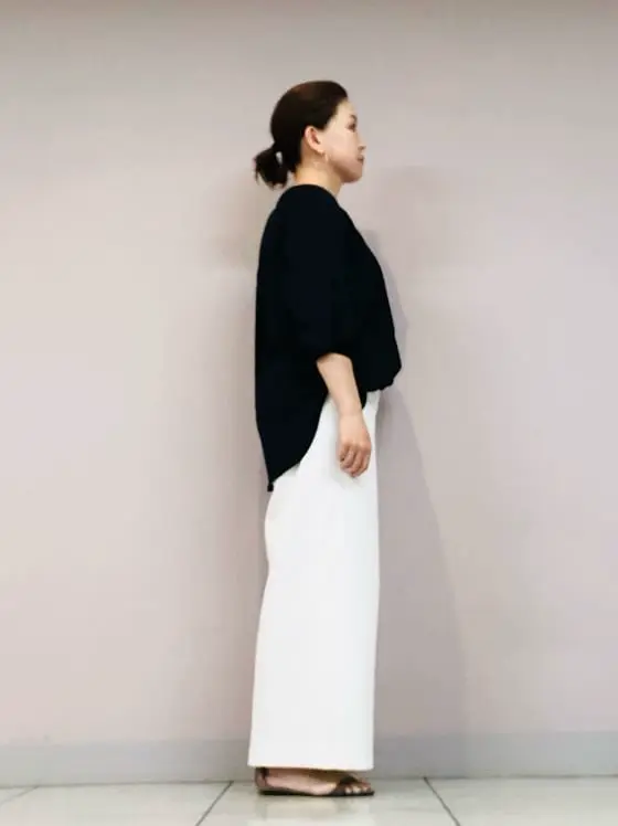 自由区 上島 コーディネート画像