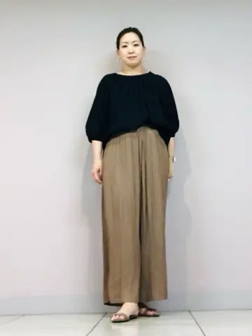 自由区 上島 コーディネート画像