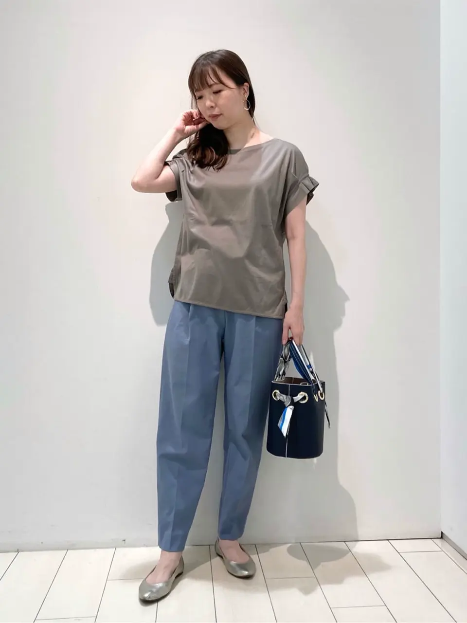  檀 コーディネート画像