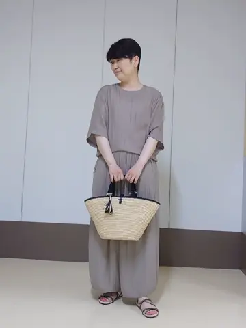 自由区 田中 コーディネート画像