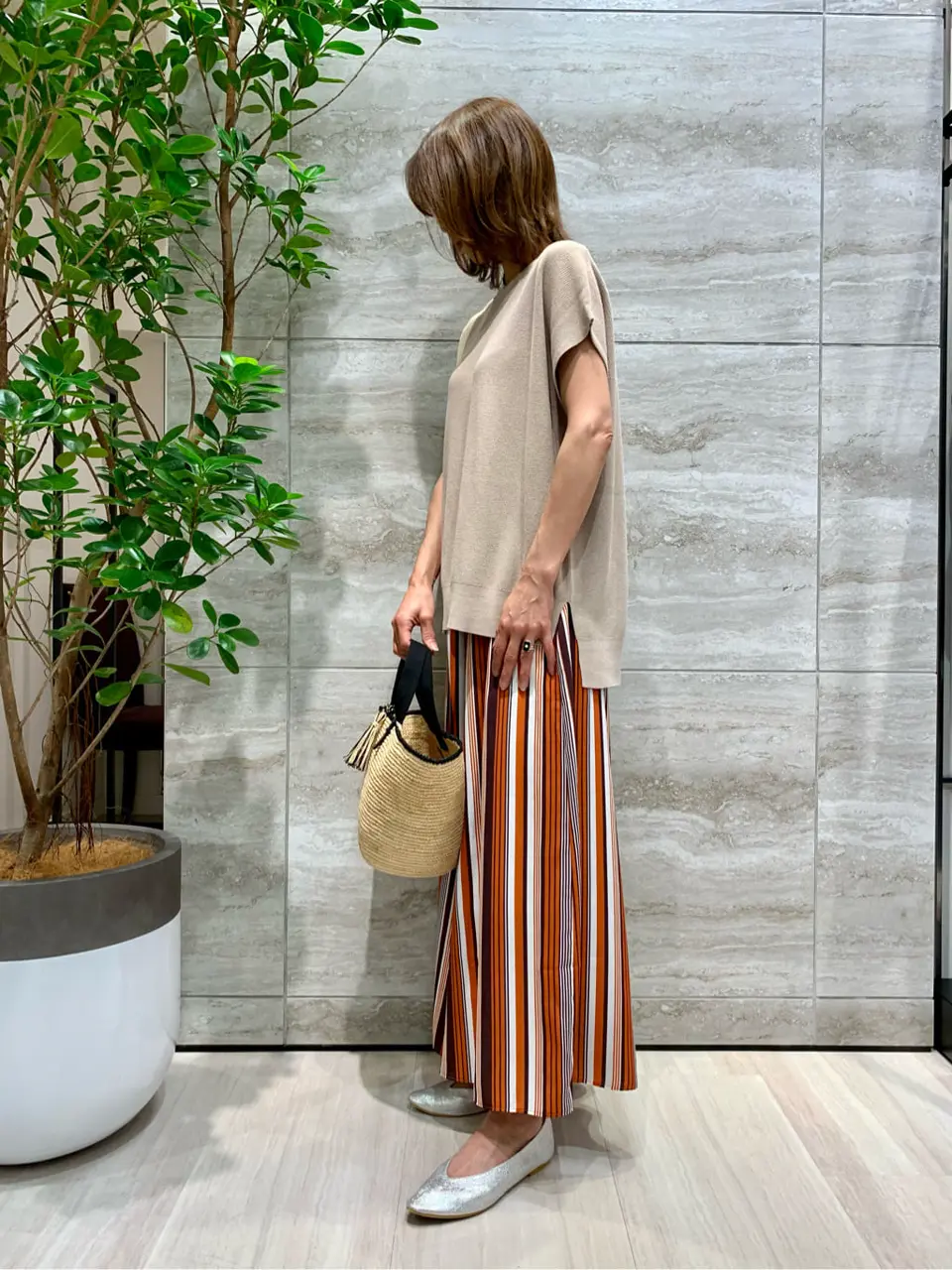 自由区 Ishii コーディネート画像