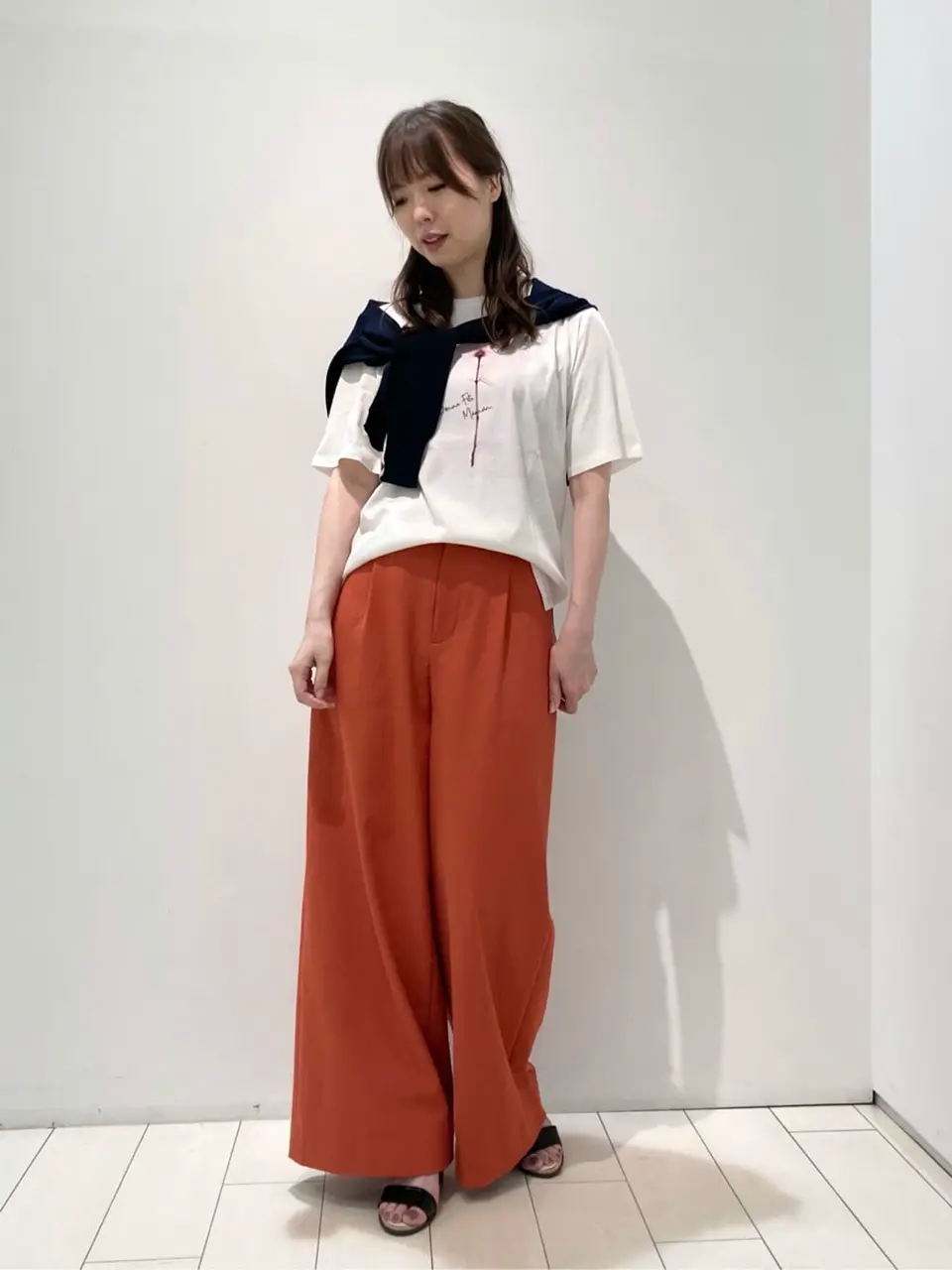  檀 コーディネート画像