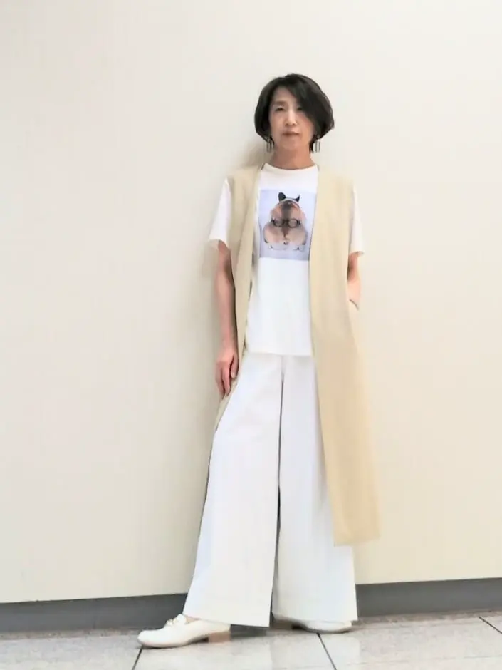 自由区 浅野 コーディネート画像