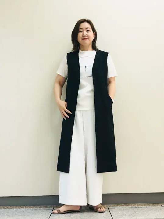 自由区 上島 コーディネート画像