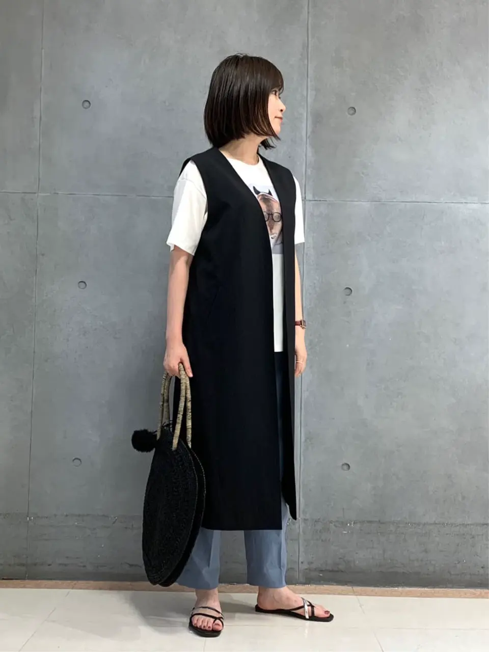 自由区 蛭田 コーディネート画像