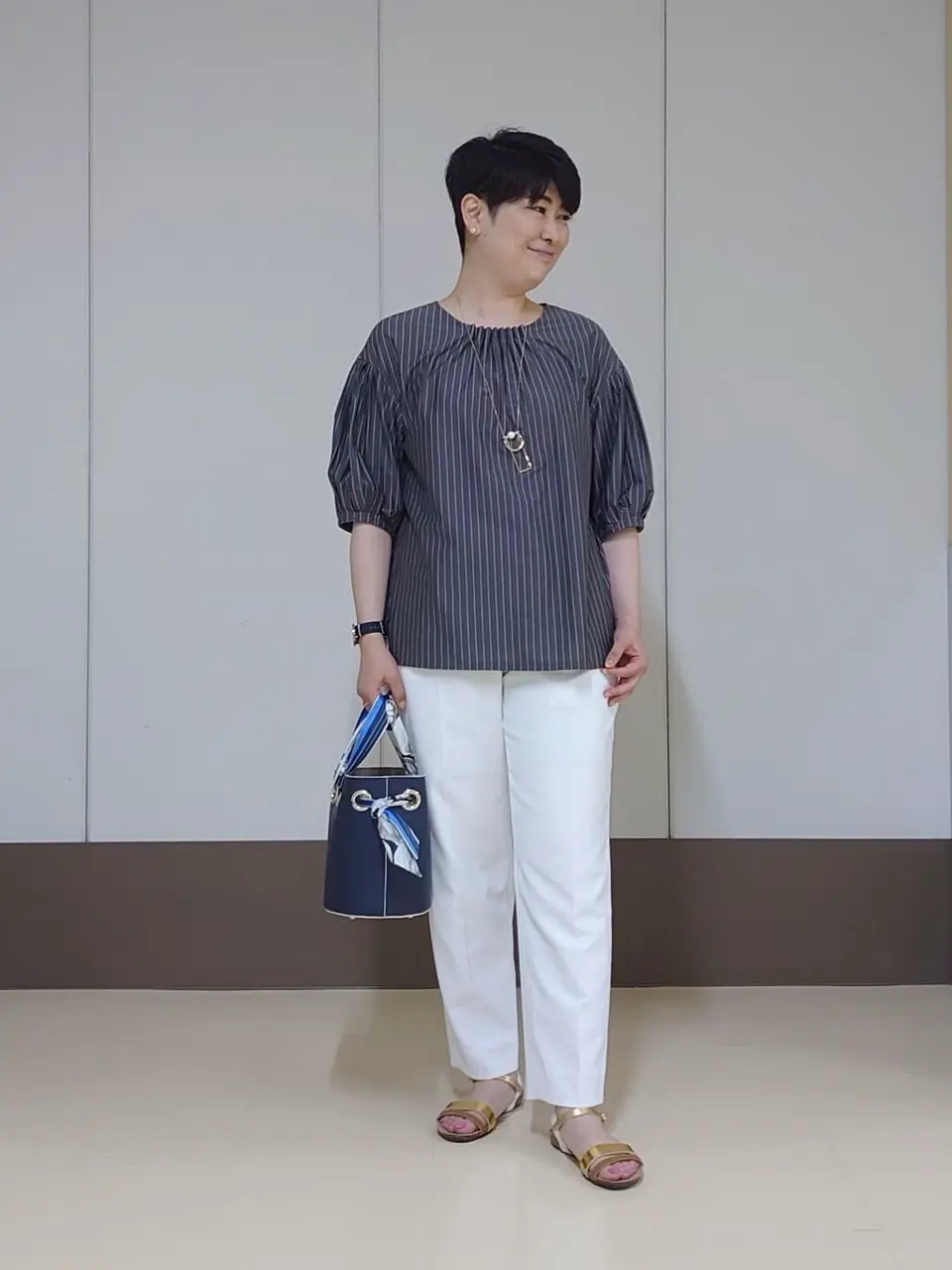 自由区 田中 コーディネート画像