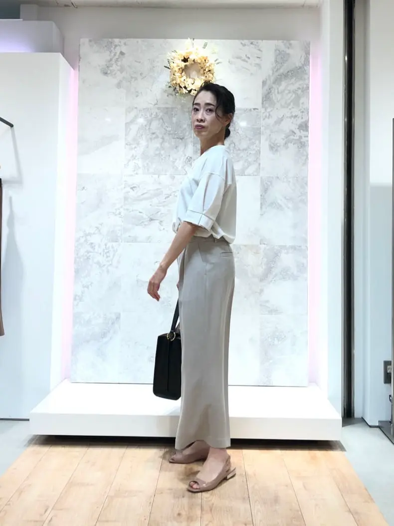 自由区 中尾 コーディネート画像