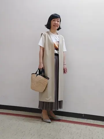 自由区 スタッフ コーディネート画像