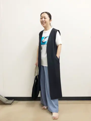 自由区 須山 コーディネート画像