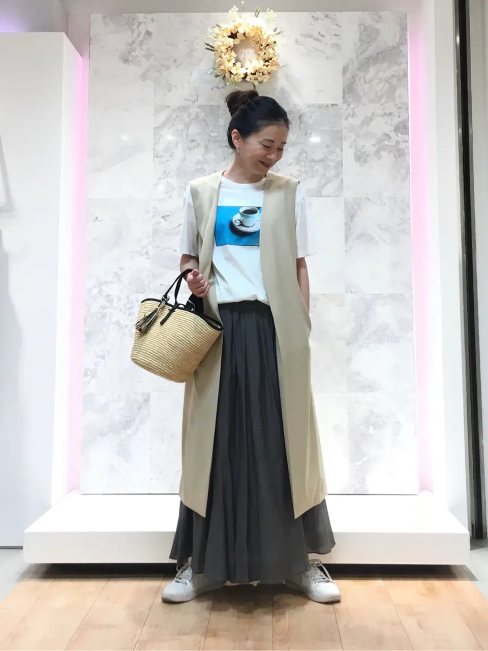 自由区 大平原 コーディネート画像