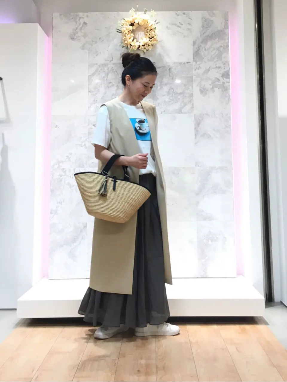 自由区 大平原 コーディネート画像