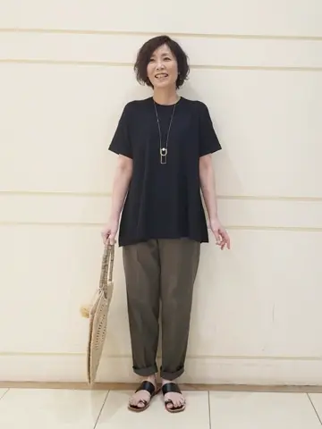 自由区 maruri コーディネート画像