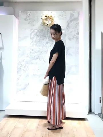 自由区 中尾 コーディネート画像