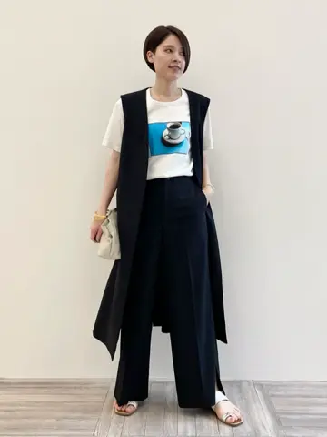 自由区 冨樫 コーディネート画像