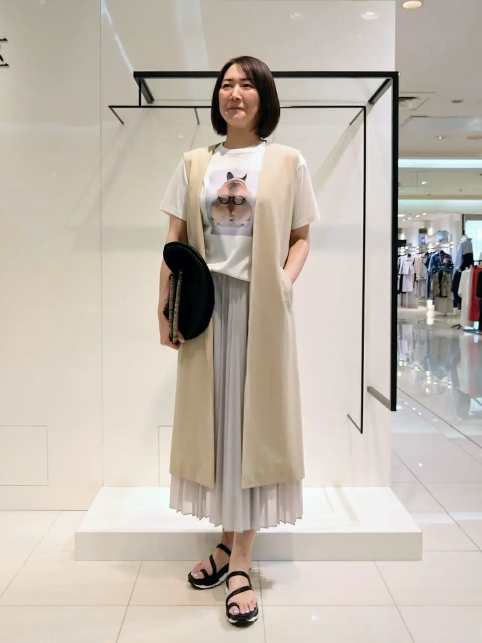 自由区 奥山 コーディネート画像