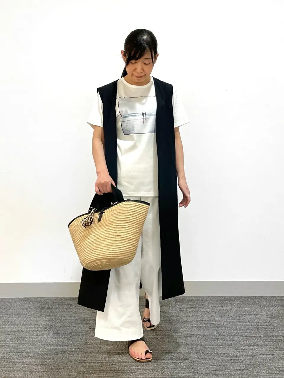 自由区 大川 コーディネート画像