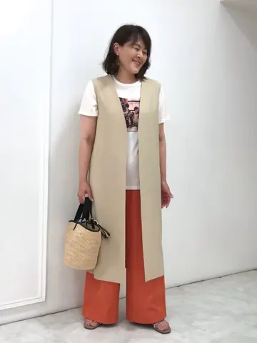 自由区 大野 コーディネート画像